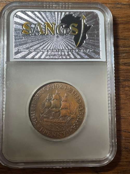 1924 Penny graded MS62