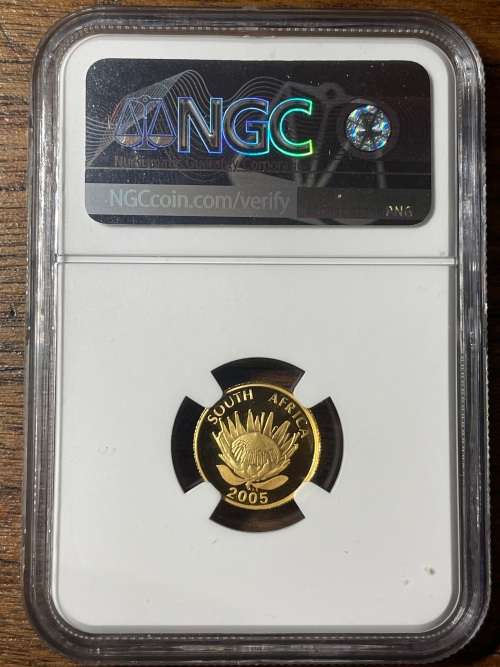 2005 Protea Gold G5R Albert Luthuli PF69 Ultra Cameo - Crazy R1 Start - Don't miss out!
