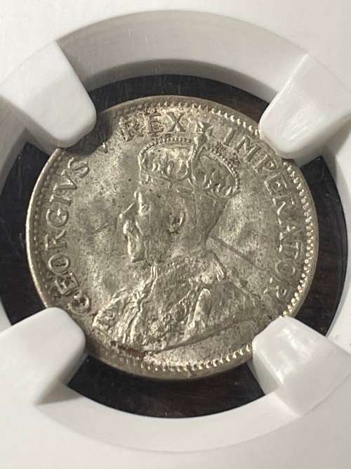 1925 3P flower reverse MS63 Hills Collection