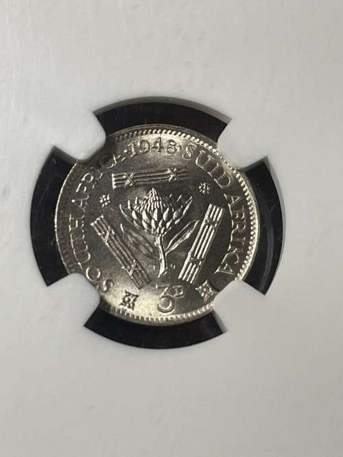 1948 3P Kleynhans collection MS62