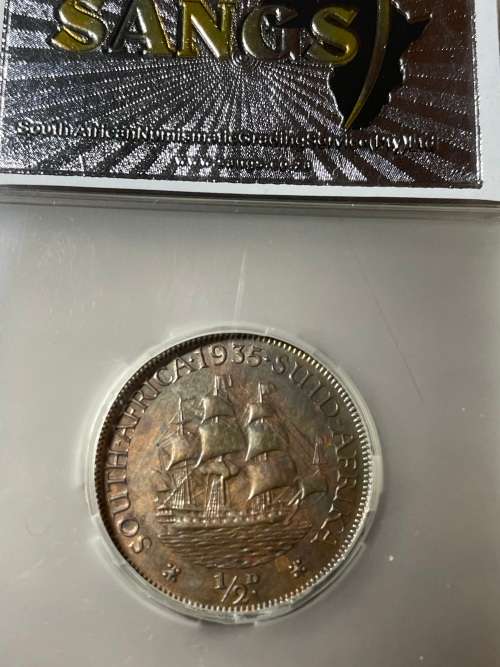 1935 1/2 Penny MS63