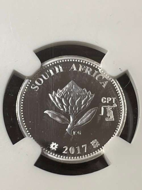 2017 Heart Transplant Cape Town show  Show 2.5c NGC PF69
