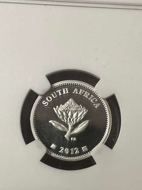 2012 Gautrain NGC graded 2.5c NGC PF70