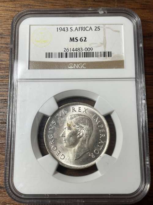 1943 2S Ngc  graded MS62