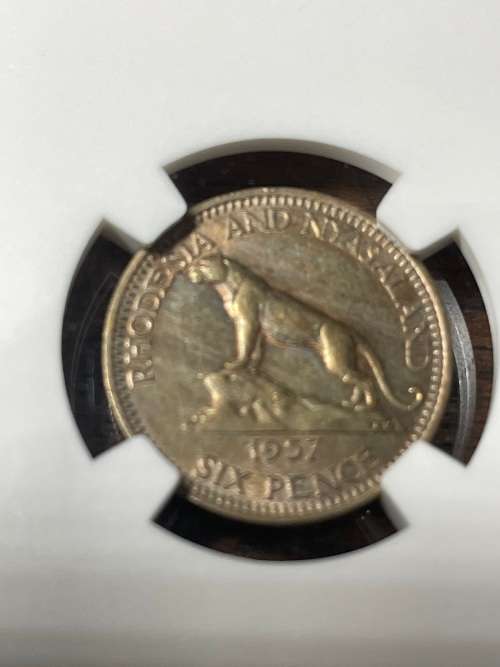 1957 Rhodesia 6P