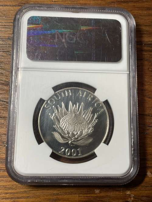 2001 Tourism MS67 Kleynhans collection mintage of 616, top grade