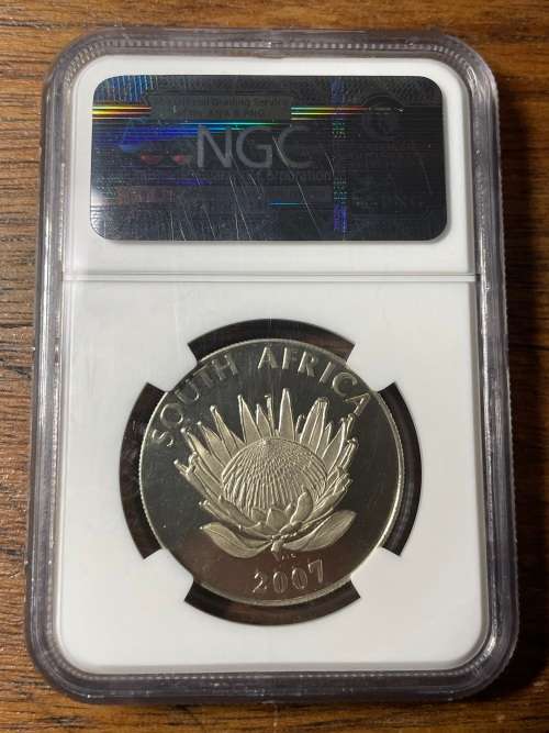 2007 de Klerk Ms67 - scarcer than the proof