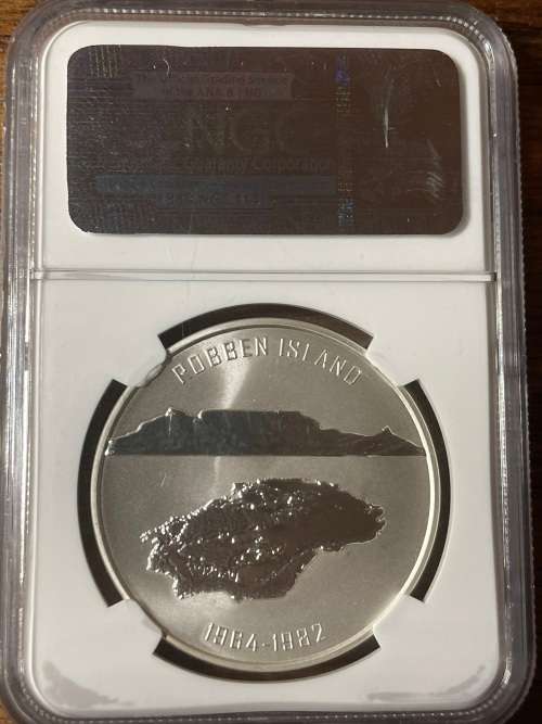 2009 Norway Silver Robben Island MS70 Perfection