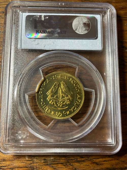 1964 1/2c magnificent PCGS PF67