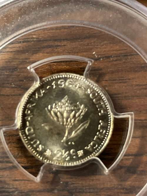 1964 2 1/2c magnificent PCGS PF67 high grade