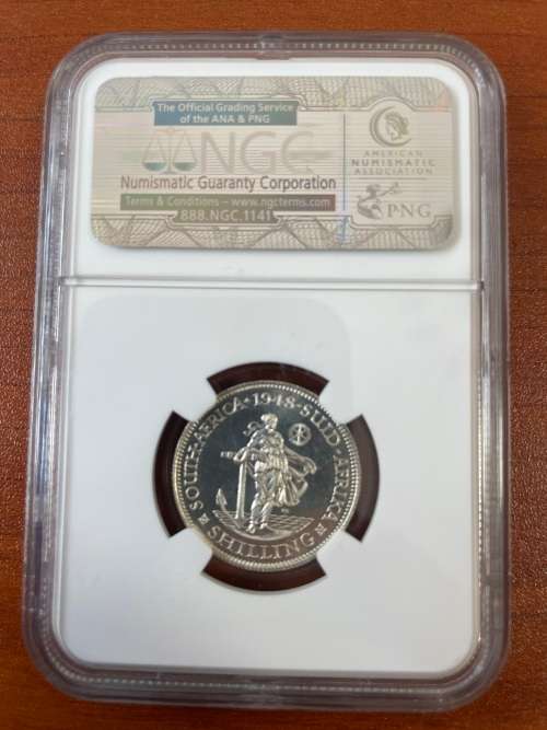 1948 2 Shilling PROOF 67 HIGHEST GRADE