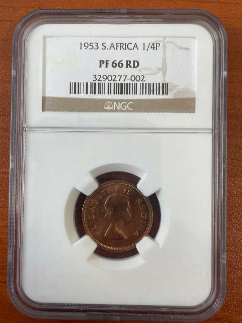 1953 1/4P PF66 Red - Only 10 coins better