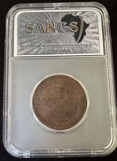 1892 SANGS graded AU55 *** Penny