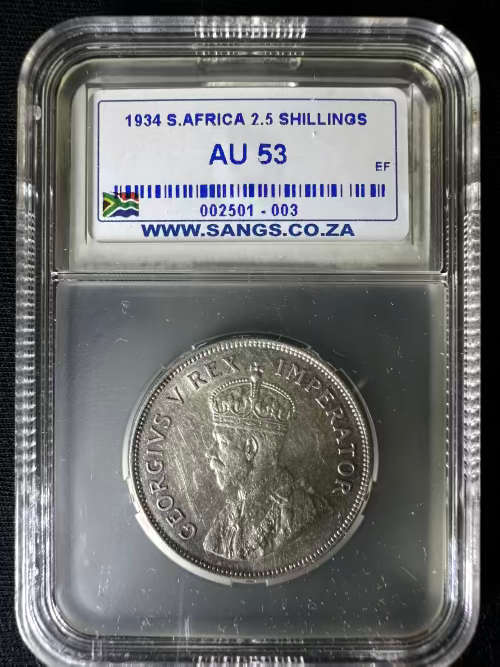 1934 * 2.5S * Incredible price for. a AU53 *HERNS  BV R2 500