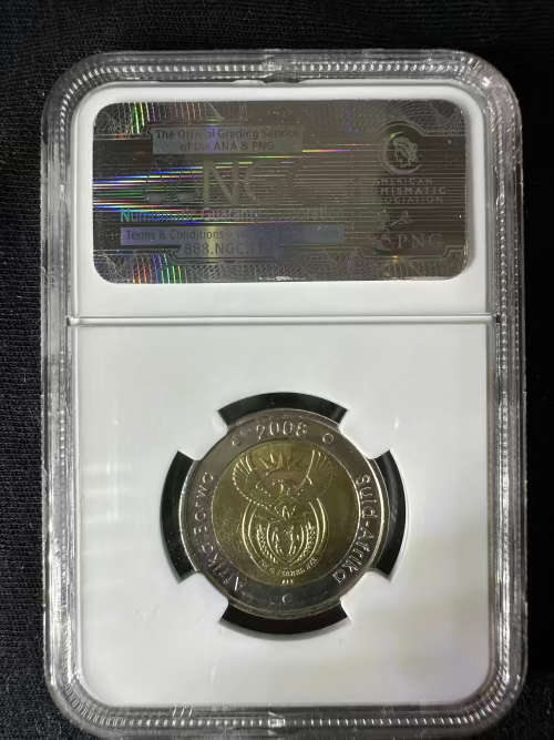 2008 Birthday NGC  graded *MS66 * cracked slab on top