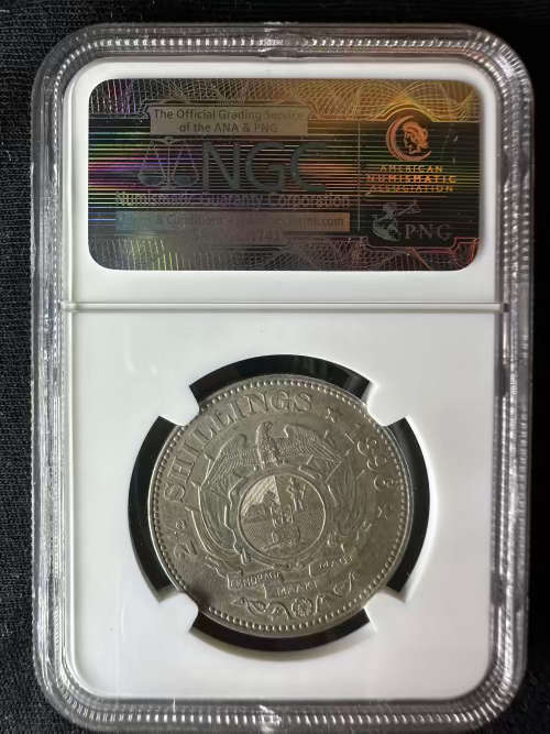 1896 * 2.5S * NGC graded AU55 * highly collectable