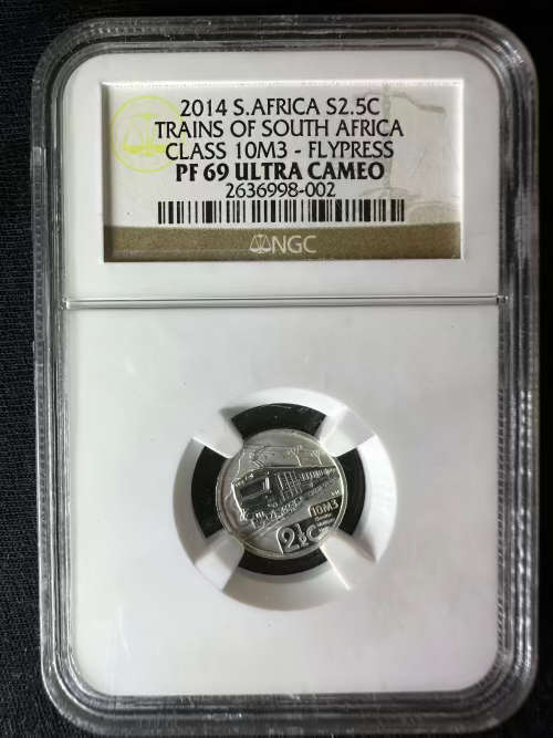 2014 * 2.5C * trains of south africa * PF69 Flypress