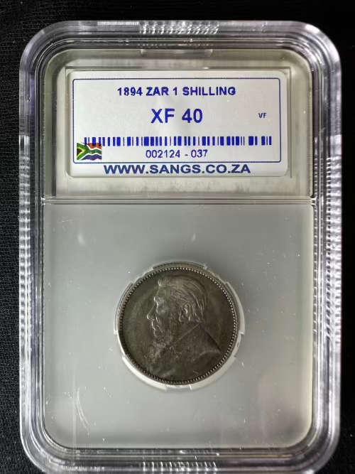 1894 * 1 shilling * XF40