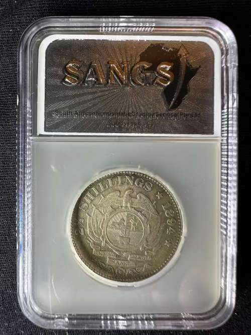 1894 * 2.5 shilling * XF 40 * great grade