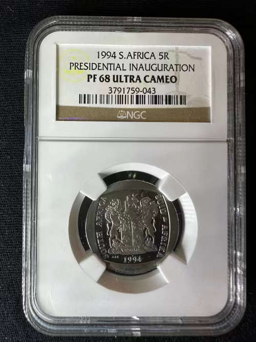 1994 * Presidential inauguration R5 * NGC graded PF68