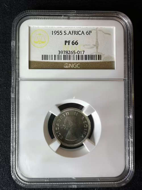 1955 * NGC graded * PF66 * third highest graded