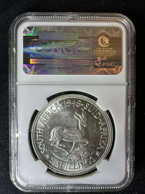 1948 * 5S * Crown * NGC graded MS62 * 80% silver