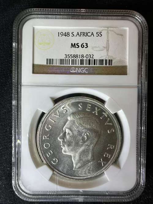 1948 * 5S * Crown * NGC graded MS63 * 80% silver