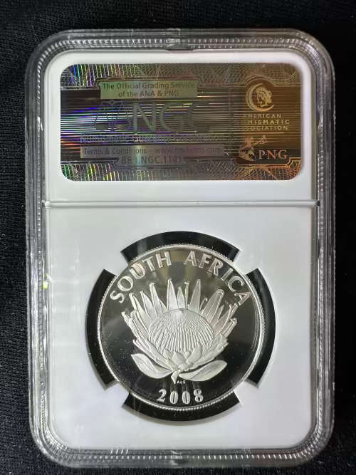 2008 * Gandhi * NGC graded * PF68 Ultra Cameo * great collectable