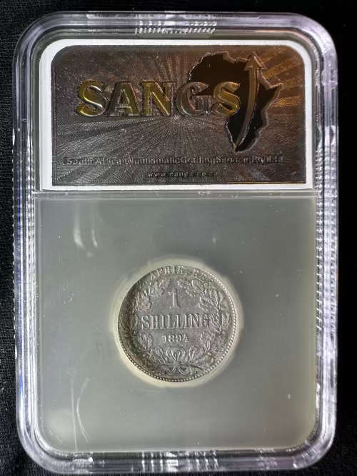 1894 *ZAR Shilling * XF40