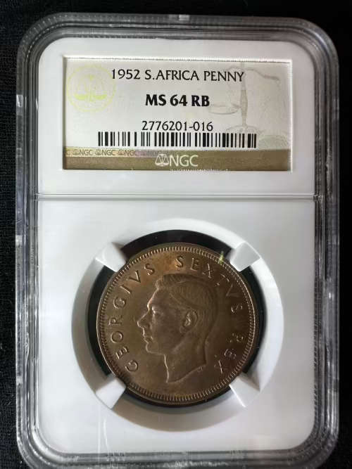 1952 * Penny * MS64 RB