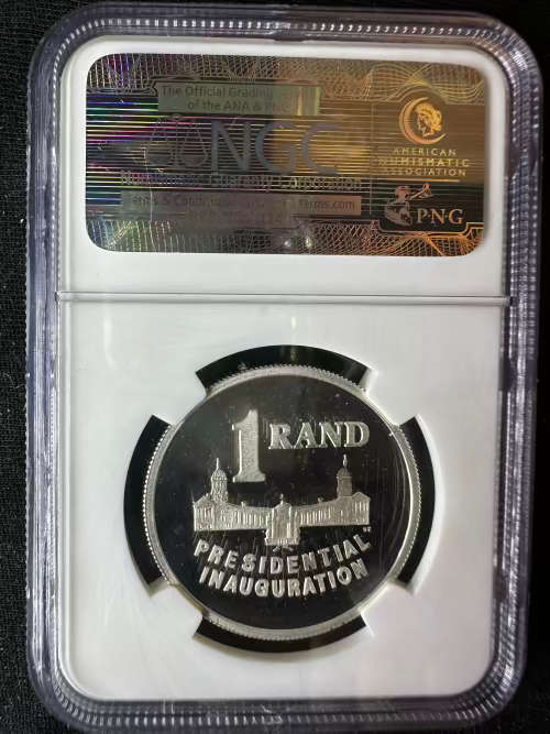 1994 * Presidential inauguration Silver R1 * PF68 Ultra Cameo