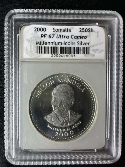 2000 * Somalia 250S * Mandela PF67