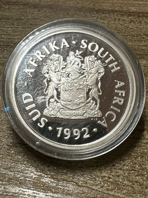 SILVER TWO RAND Proof - 1992 - Mint Technology