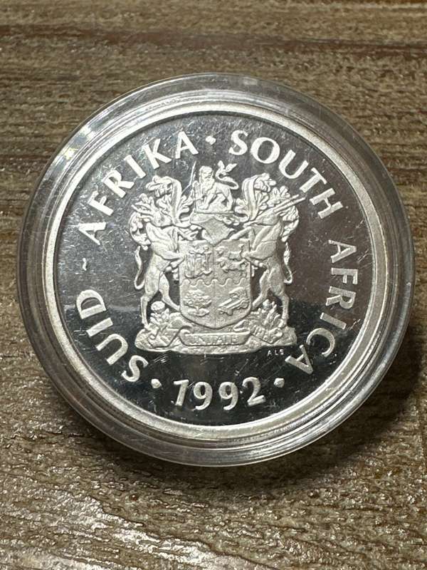 SILVER TWO RAND Proof - 1992 - Mint Technology