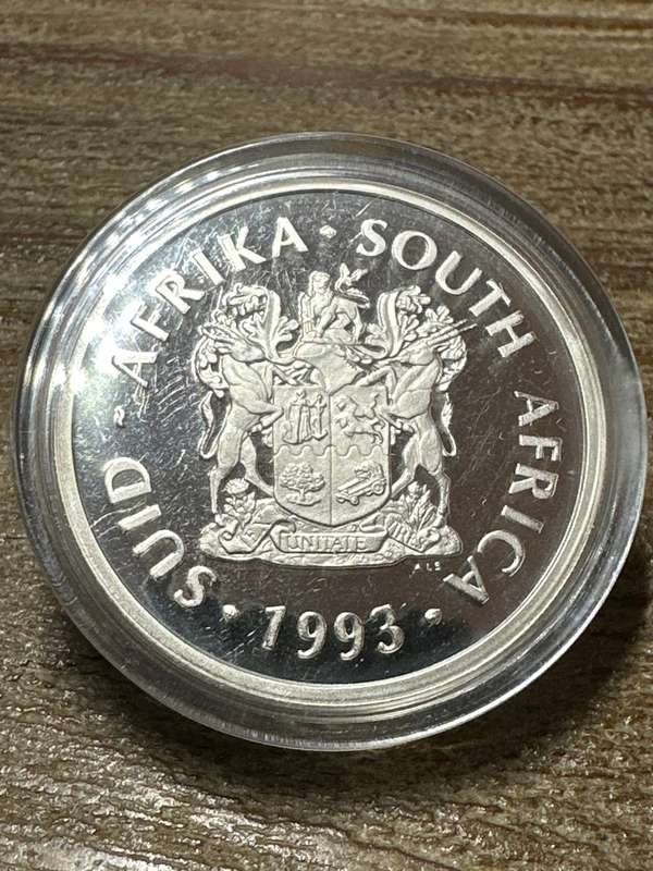 SILVER TWO RAND Proof - 1993 - Peace