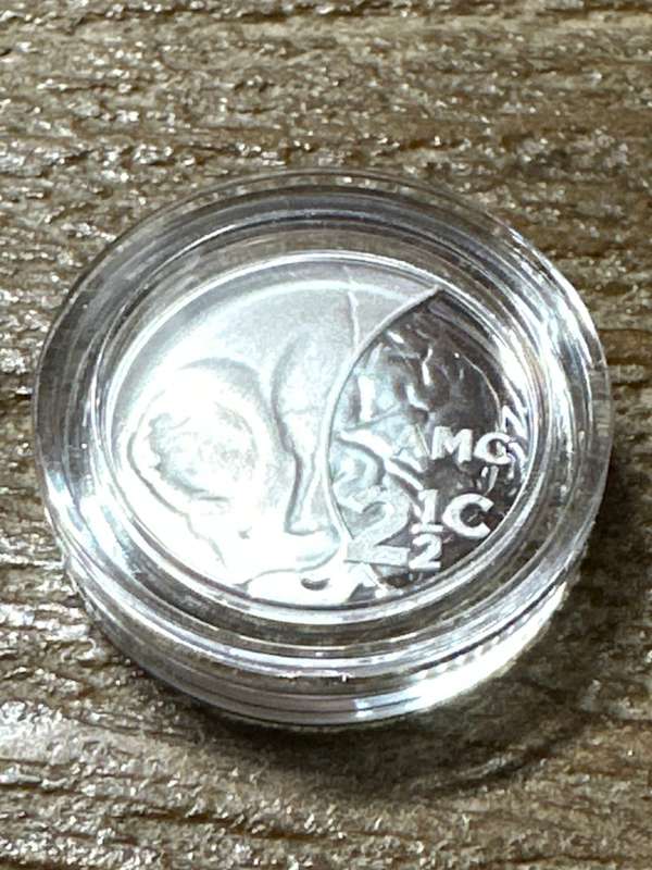 SILVER TICKEY 2,5 Cent Proof - 2018 - Computed Tomography - Durban Flypress