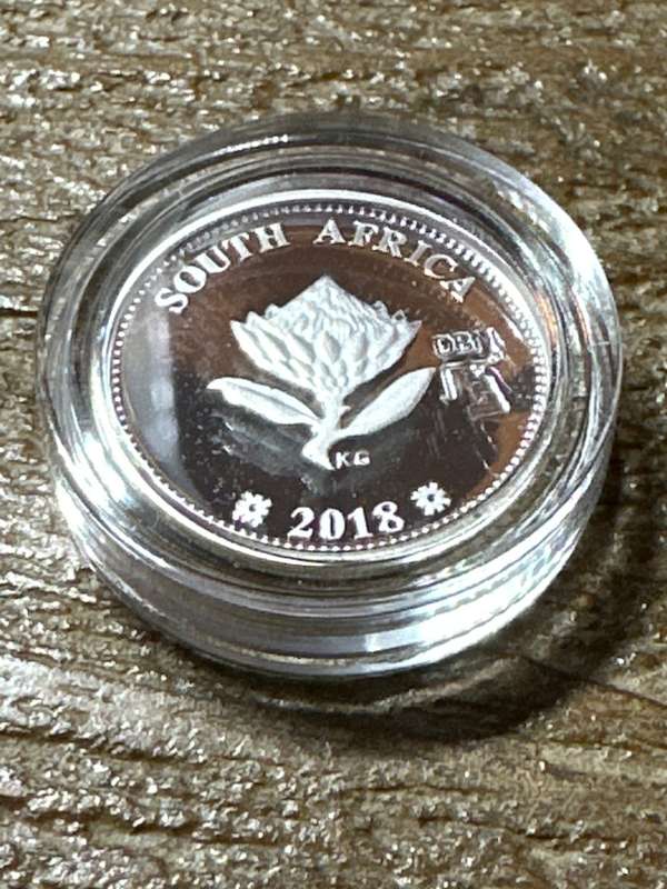 SILVER TICKEY 2,5 Cent Proof - 2018 - Computed Tomography - Durban Flypress