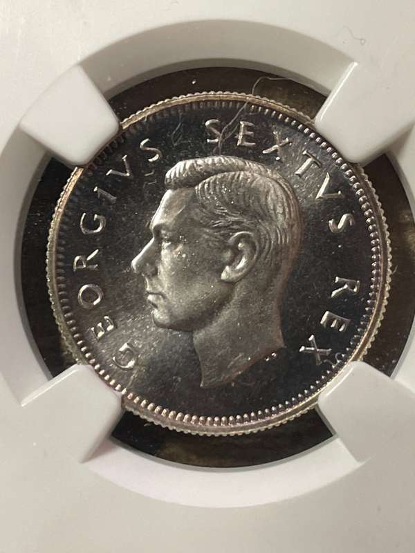 1949 * 1 shilling * mintage of 800 * no business strikes