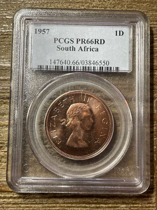 1957 * Penny  * PF66rd * top quality