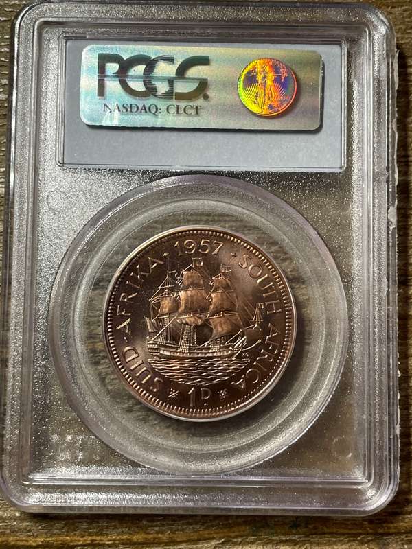1957 * Penny  * PF66rd * top quality