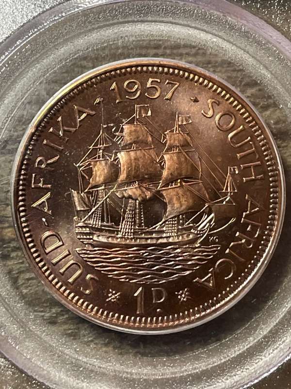 1957 * Penny  * PF66rd * top quality
