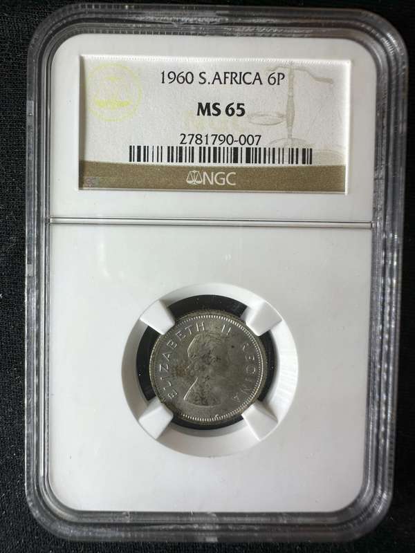 1960***6P***MS65***high grade