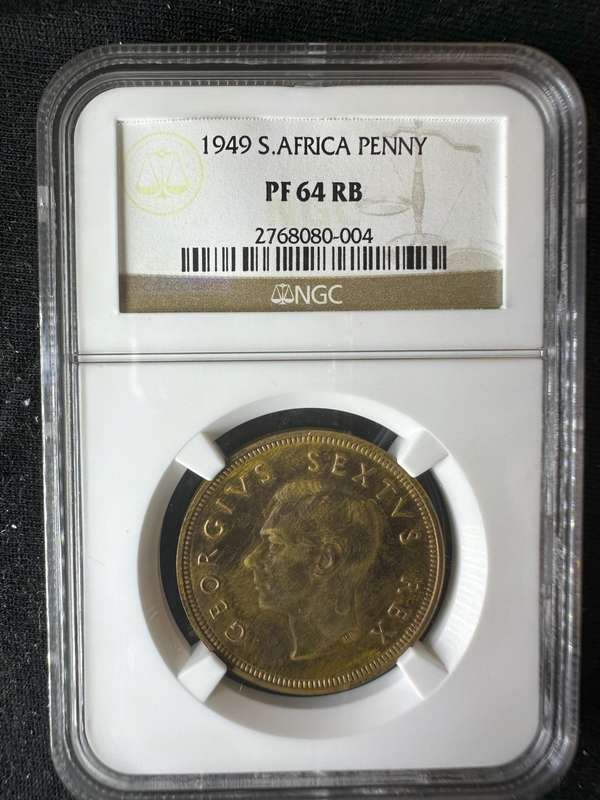 1949***Penny***PF64RB***only 800 minted
