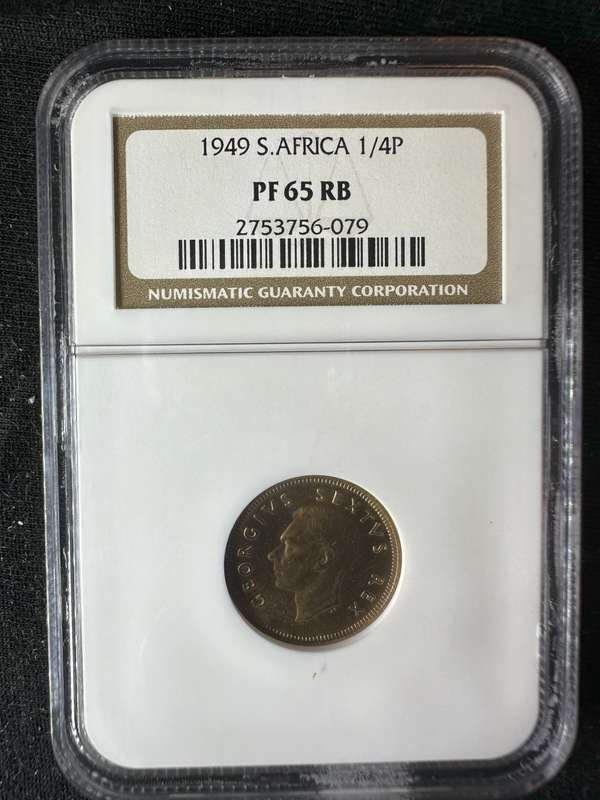 1949***1/4P***PF65RB***only 800 minted