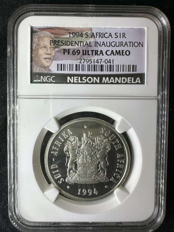 1994***Inauguration***PF69 ultra cameo***second highest grade