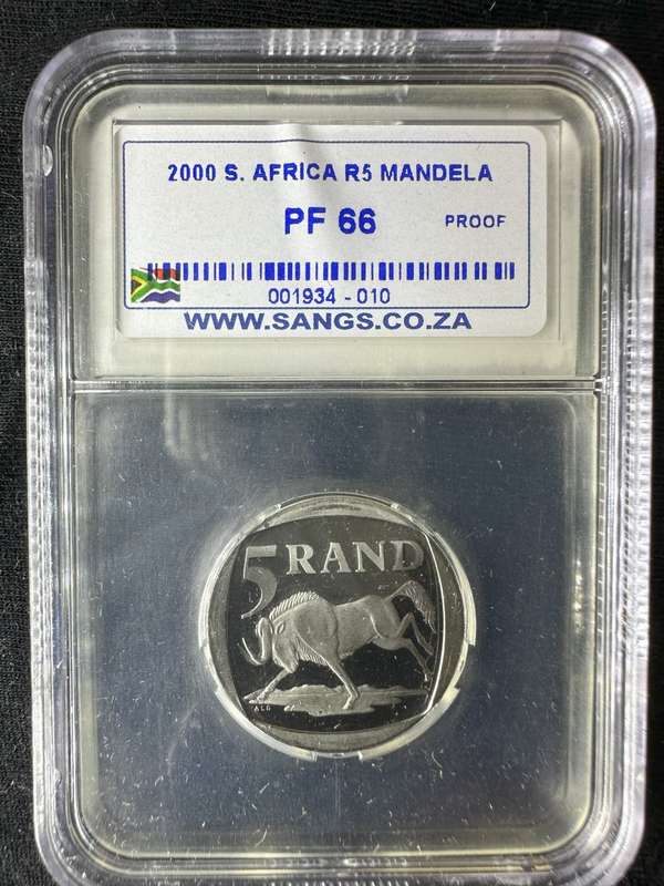 2000***Mandela Smiley***PF66***buy your coins graded