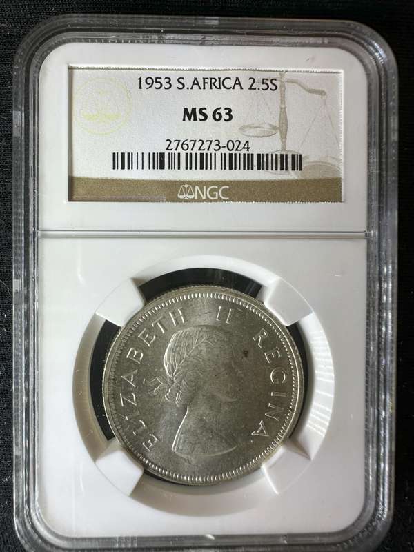 1953***2.5S***MS63***decent grade , very collectable