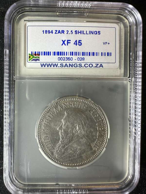 1894***2.5S***XF45***details coin