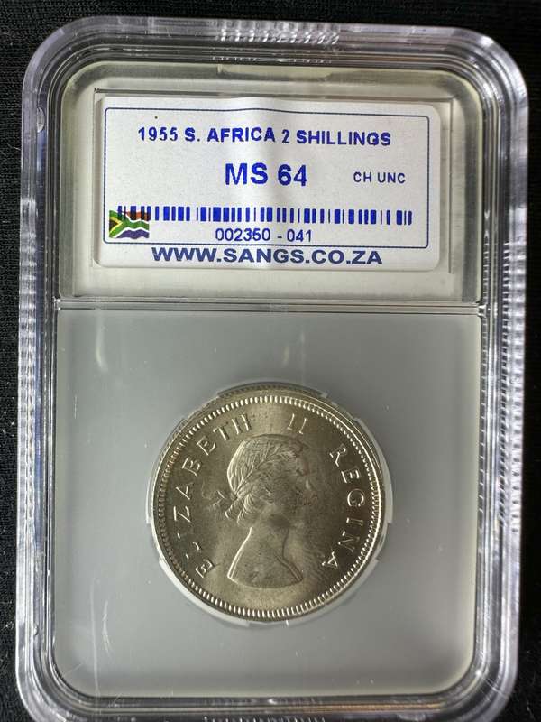1955***2S***MS64***excellent coin, very hard to find