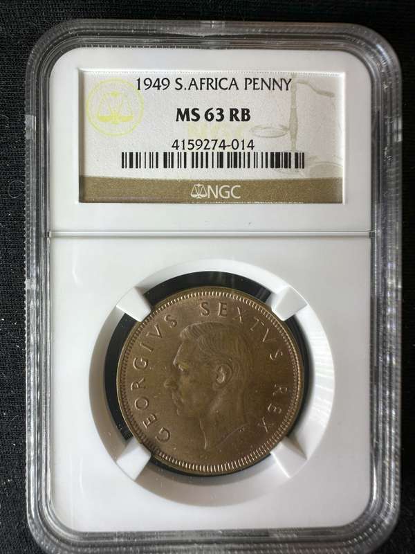 1949***Penny***MS63RB***Few offered